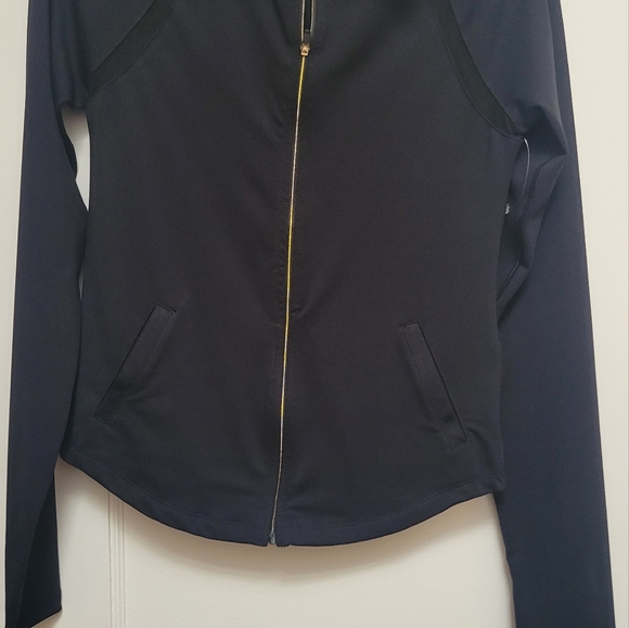 Black Aeropostale Athletic Jacket with Mesh Inserts Small- Live Love Dream - Picture 3 of 7